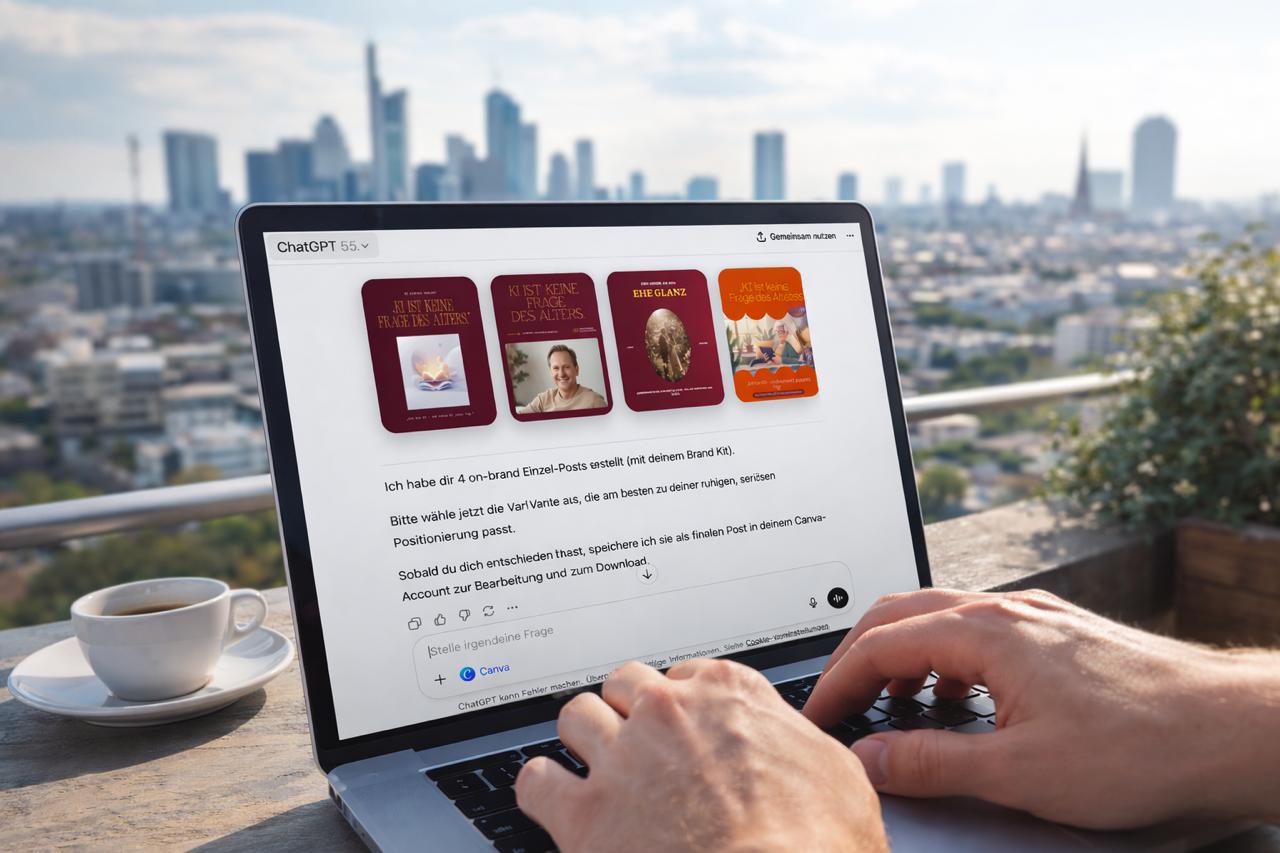 ChatGPT erstellt Social Media Posts